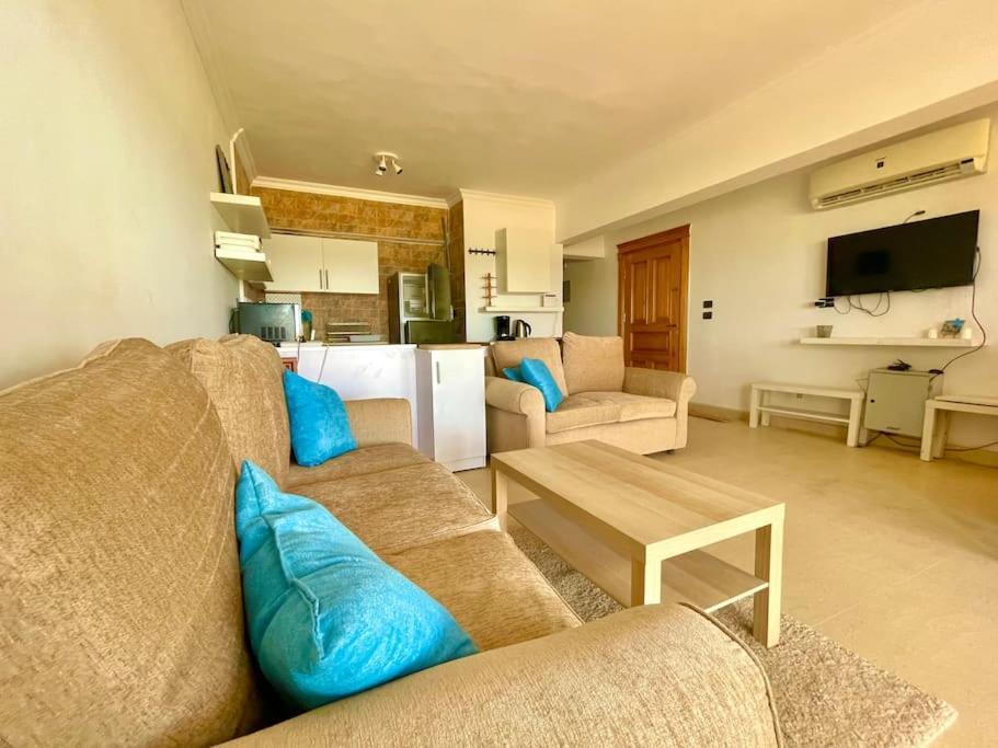 Breathtaking Luxury & Spacious Family 2-Bed 1St Row Seaview At Stella Seaview Sokhna Айн-Сохна Екстер'єр фото